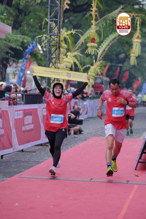Race photo from Kediri Half Marathon 2025