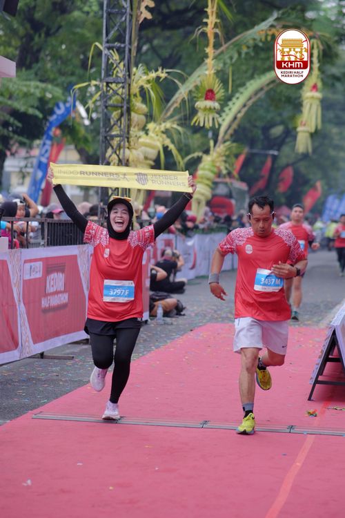 Race photo from Kediri Half Marathon 2025