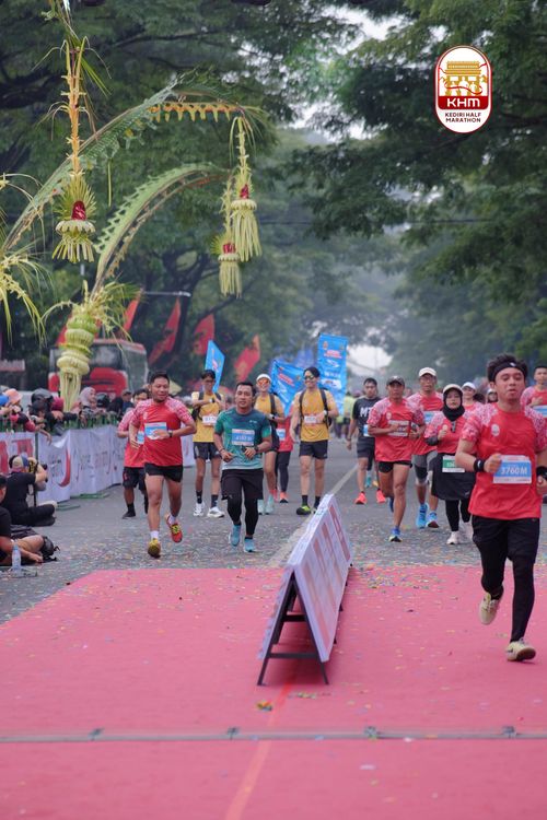 Race photo from Kediri Half Marathon 2025