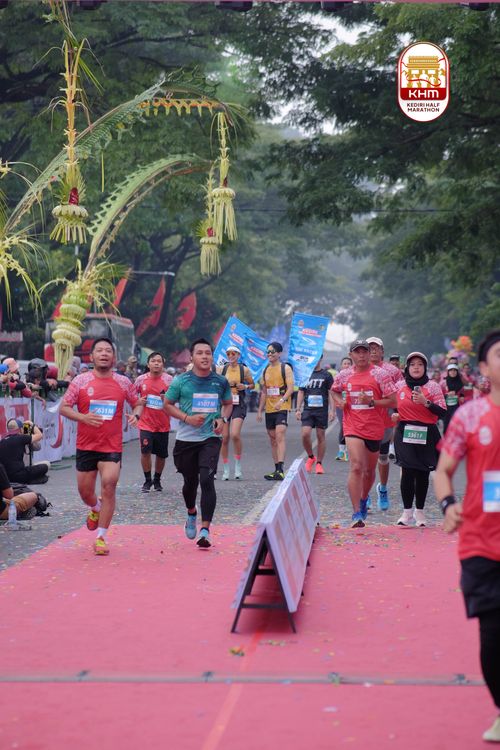 Race photo from Kediri Half Marathon 2025