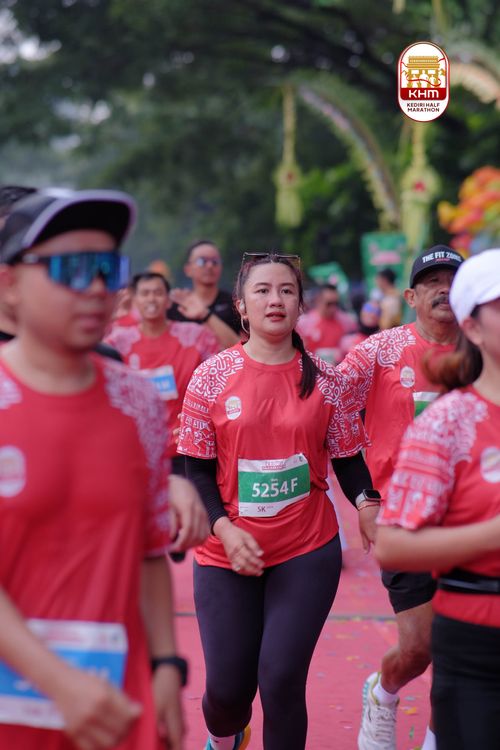Race photo from Kediri Half Marathon 2025