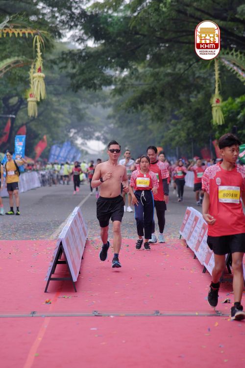 Race photo from Kediri Half Marathon 2025