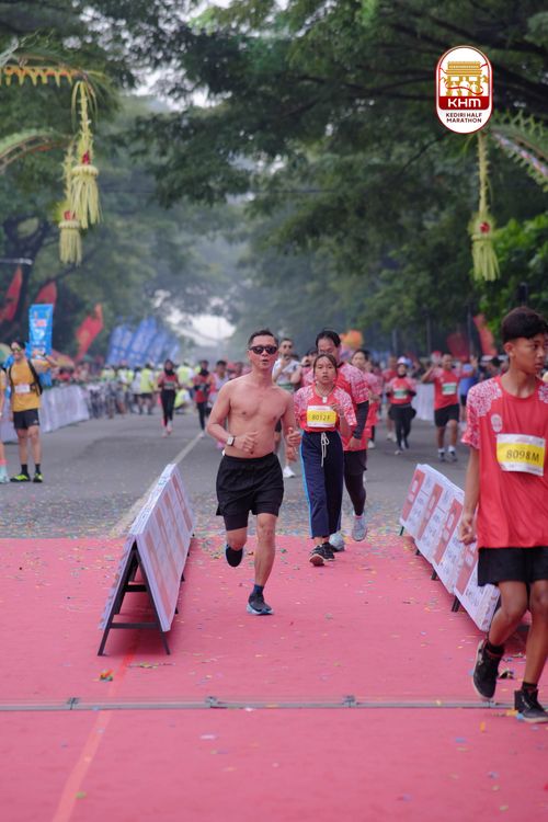 Race photo from Kediri Half Marathon 2025