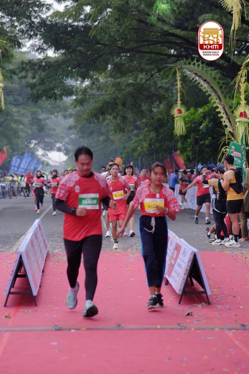 Race photo from Kediri Half Marathon 2025