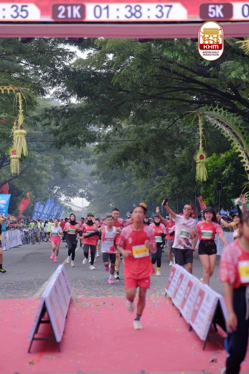 Race photo from Kediri Half Marathon 2025
