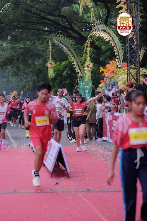 Race photo from Kediri Half Marathon 2025