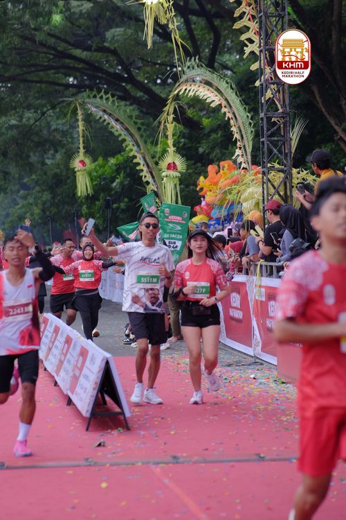 Race photo from Kediri Half Marathon 2025