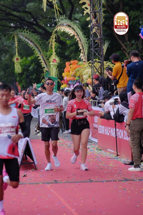 Race photo from Kediri Half Marathon 2025