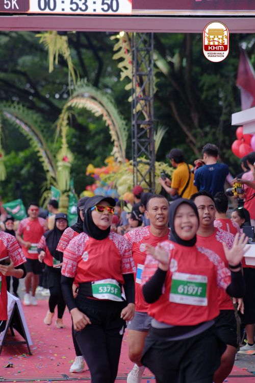 Race photo from Kediri Half Marathon 2025