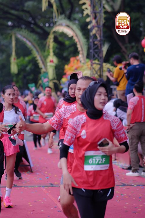 Race photo from Kediri Half Marathon 2025