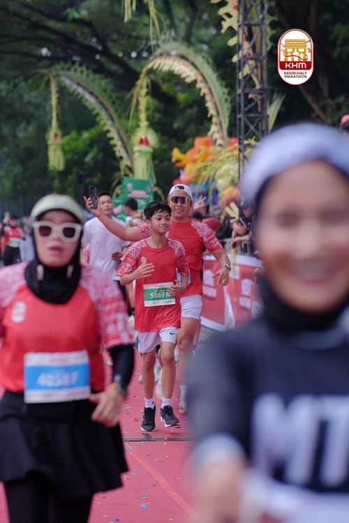 Race photo from Kediri Half Marathon 2025