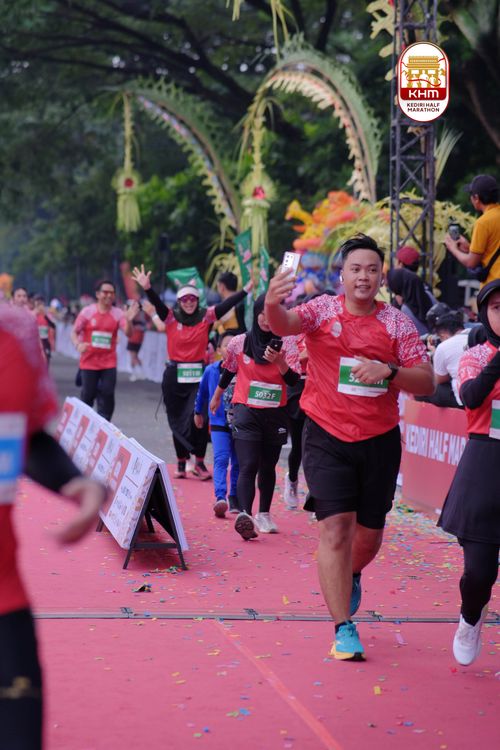 Race photo from Kediri Half Marathon 2025