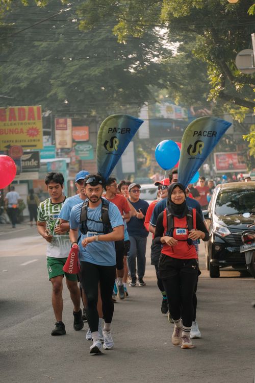 Race photo from Running 5 K