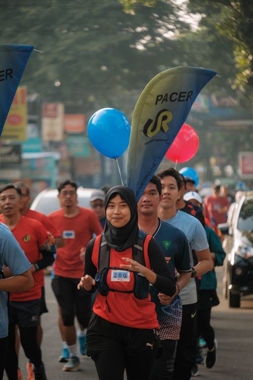 Race photo from Running 5 K