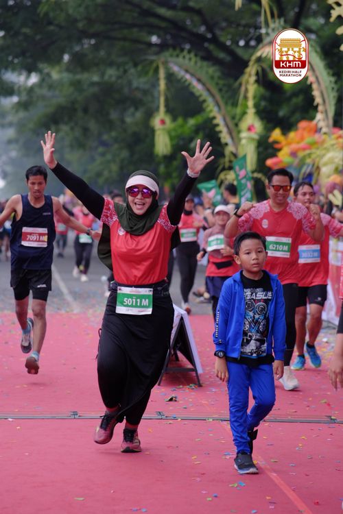 Race photo from Kediri Half Marathon 2025