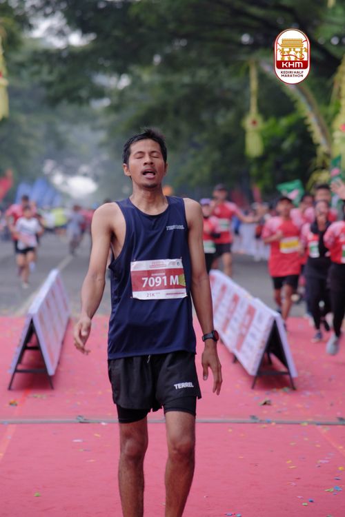 Race photo from Kediri Half Marathon 2025