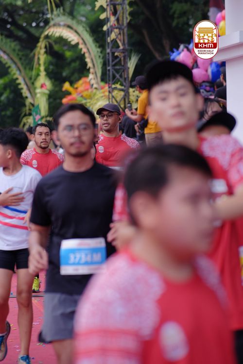 Race photo from Kediri Half Marathon 2025