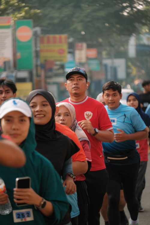 Race photo from Running 5 K