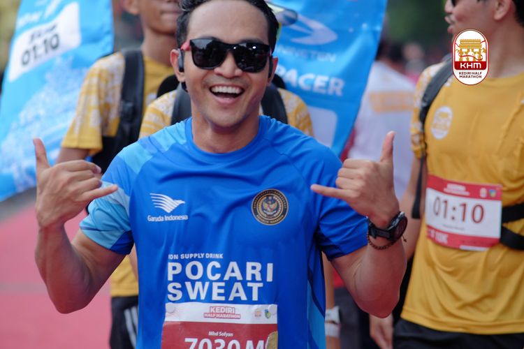 Race photo from Kediri Half Marathon 2025