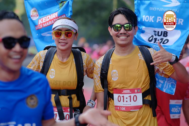 Race photo from Kediri Half Marathon 2025