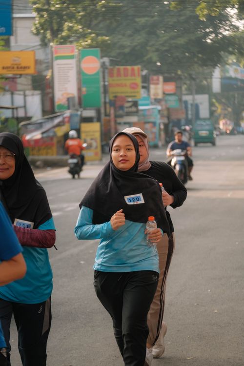 Race photo from Running 5 K