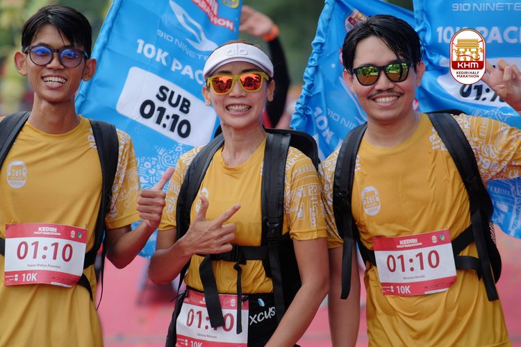 Race photo from Kediri Half Marathon 2025
