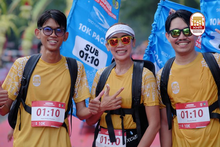 Race photo from Kediri Half Marathon 2025