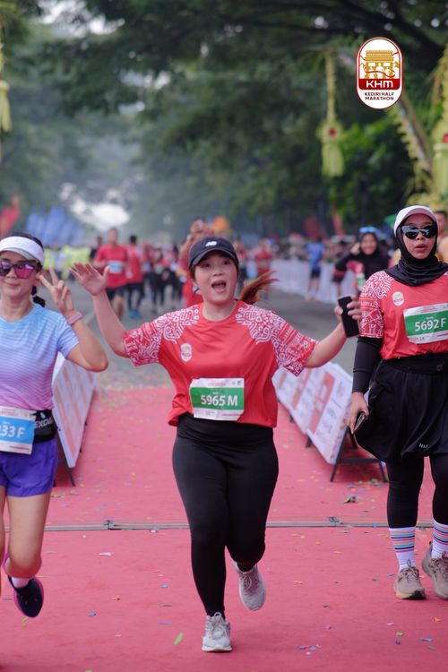 Race photo from Kediri Half Marathon 2025