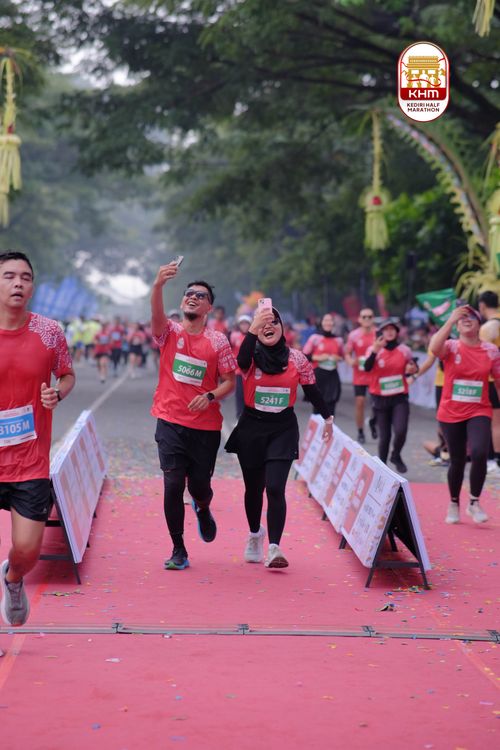 Race photo from Kediri Half Marathon 2025
