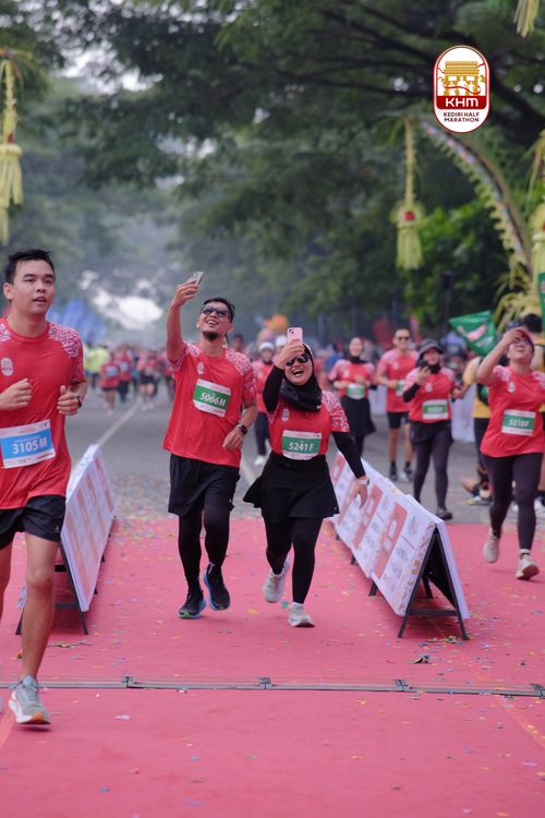 Race photo from Kediri Half Marathon 2025