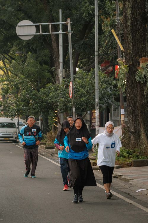 Race photo from Running 5 K