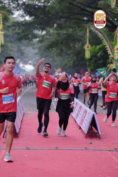 Race photo from Kediri Half Marathon 2025