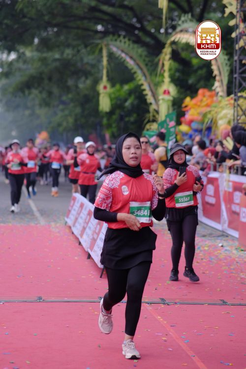 Race photo from Kediri Half Marathon 2025