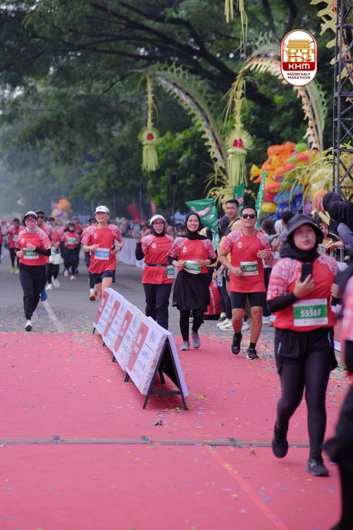 Race photo from Kediri Half Marathon 2025