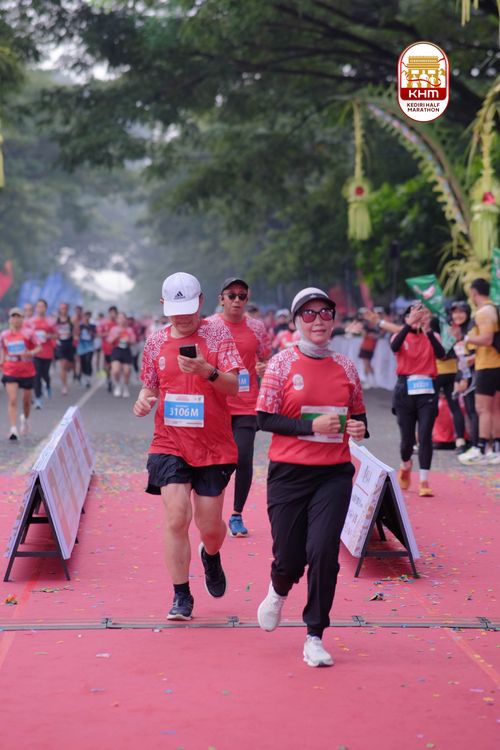 Race photo from Kediri Half Marathon 2025