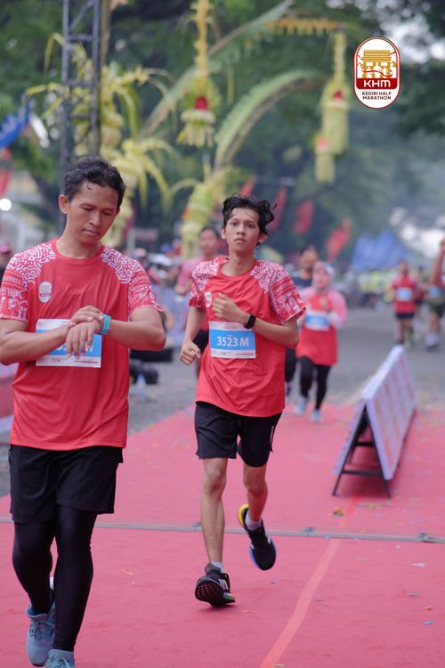 Race photo from Kediri Half Marathon 2025