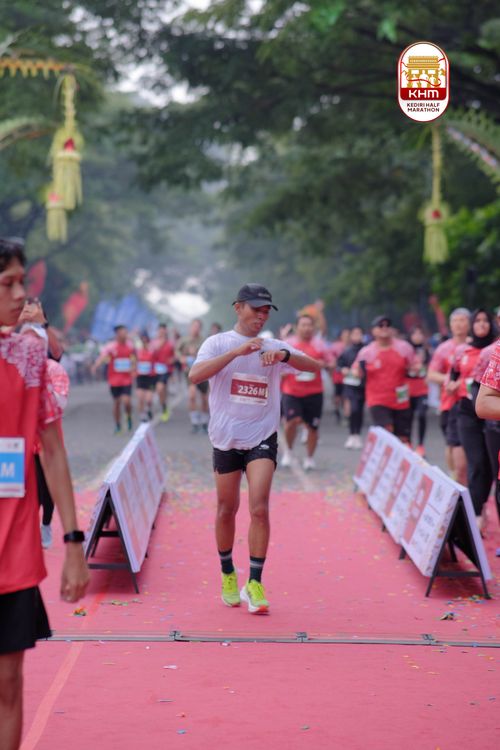 Race photo from Kediri Half Marathon 2025