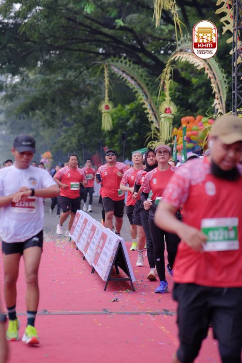 Race photo from Kediri Half Marathon 2025
