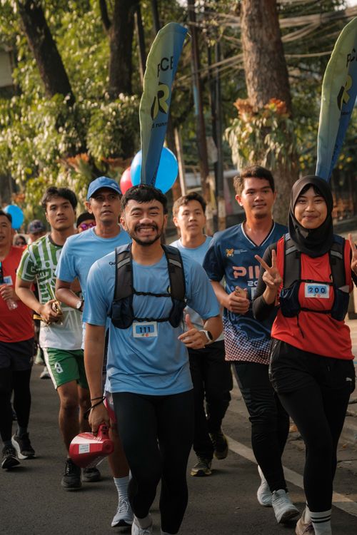 Race photo from Running 5 K
