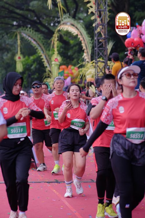 Race photo from Kediri Half Marathon 2025