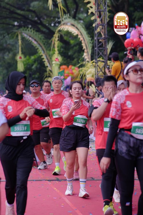 Race photo from Kediri Half Marathon 2025