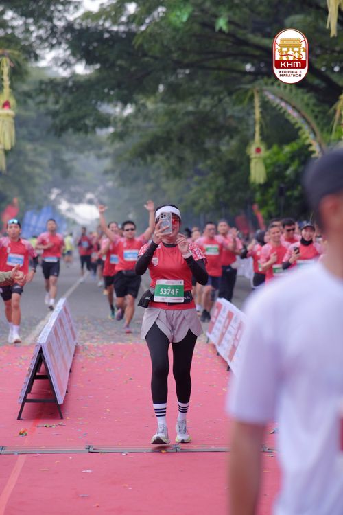 Race photo from Kediri Half Marathon 2025
