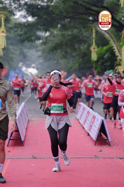 Race photo from Kediri Half Marathon 2025