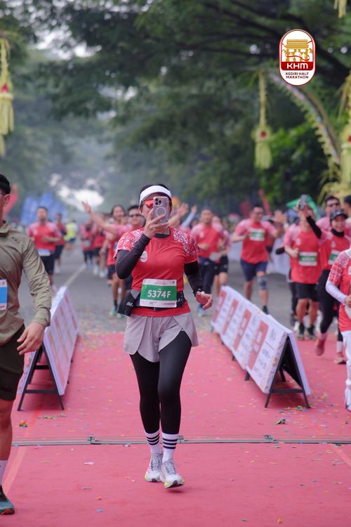 Race photo from Kediri Half Marathon 2025