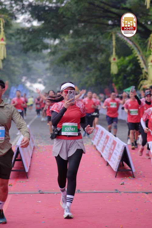 Race photo from Kediri Half Marathon 2025
