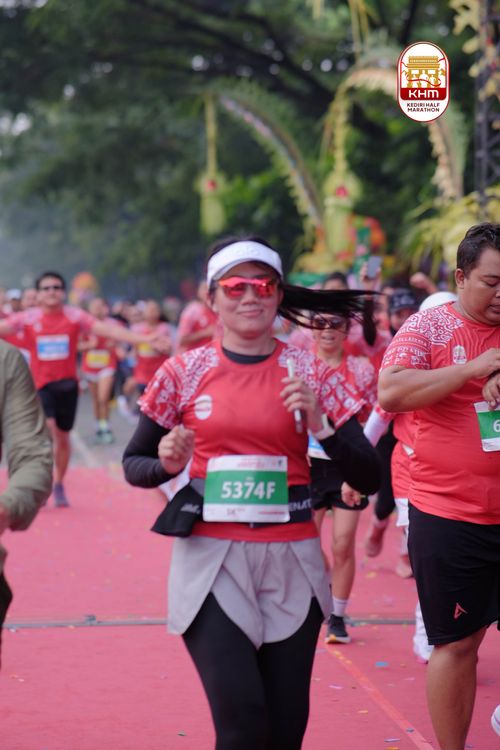 Race photo from Kediri Half Marathon 2025
