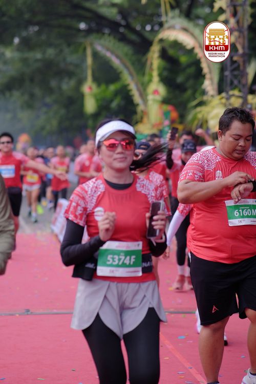 Race photo from Kediri Half Marathon 2025