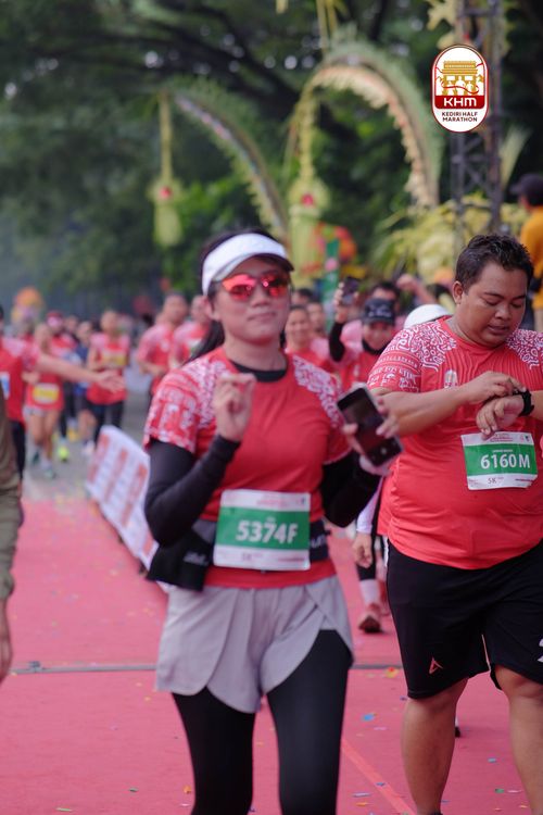 Race photo from Kediri Half Marathon 2025