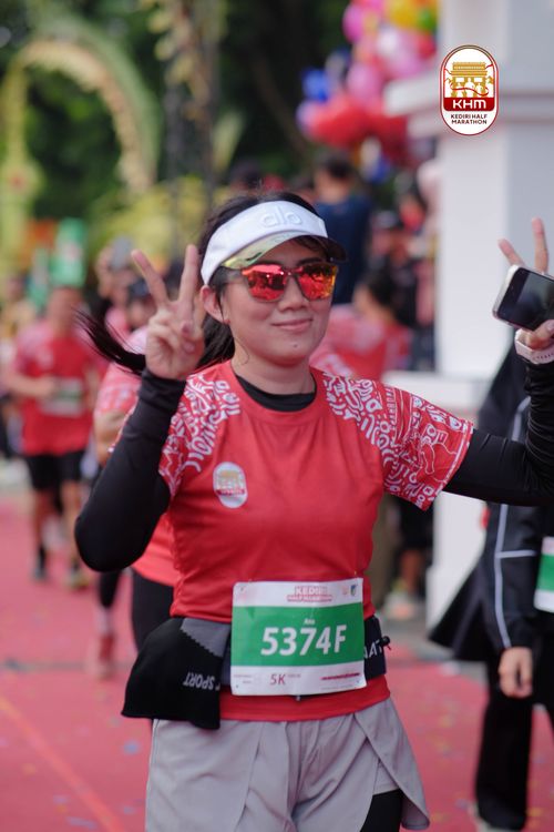 Race photo from Kediri Half Marathon 2025
