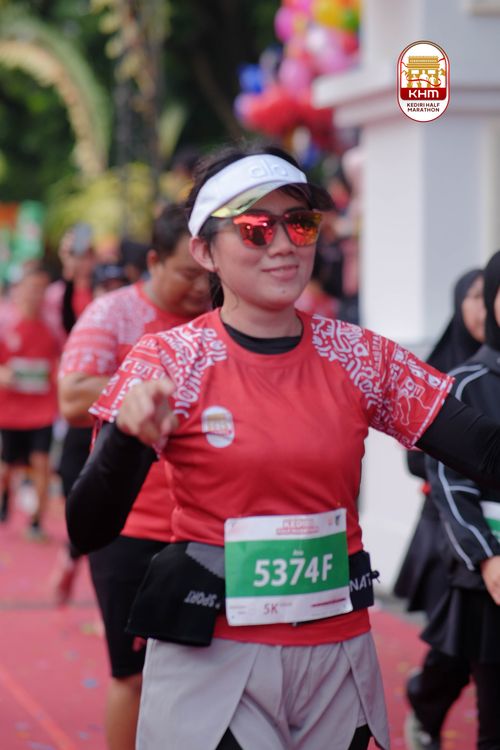 Race photo from Kediri Half Marathon 2025